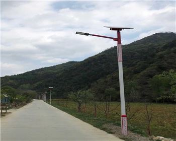 寧夏新農(nóng)村太陽能路燈-寧夏隴南路燈項(xiàng)目